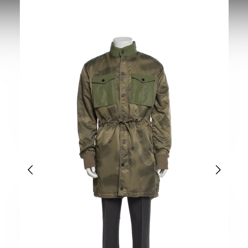 Maharishi Men Fishtail Colorblock Pattern Parka size L 99% new